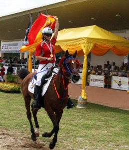 Twice World, Twice European Endurance Champion Maria Mercedes Avarez Ponton & Nobby