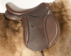 A Native Pony Saddle Company Mountain & Moorland Saddle made post 2007.